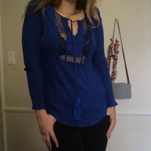 NEVER WORN blue blouse